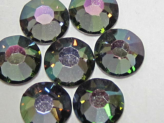 72 pcs. 20ss VINTAGE ROSE IRIS MIST (maxima) FLATBACK PRECIOSA Rhinestones